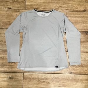 Patagonia Womens Capilene Baselayer Long Sleeve Shirt Midweight Polartec Size L